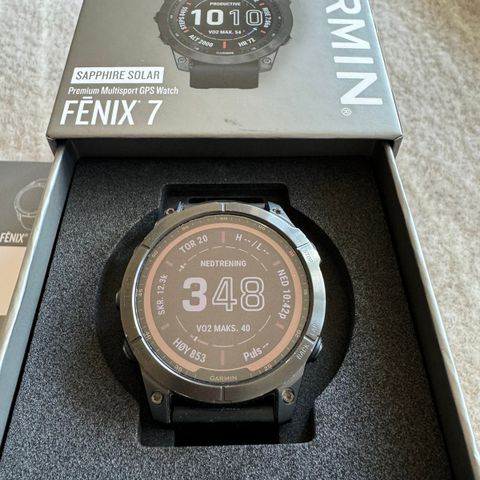 Garmin Fenix 7 Solar sapphire 47 mm