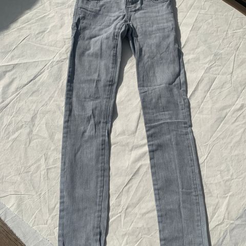 Bukse skinny og lange ben str XS, BikBok