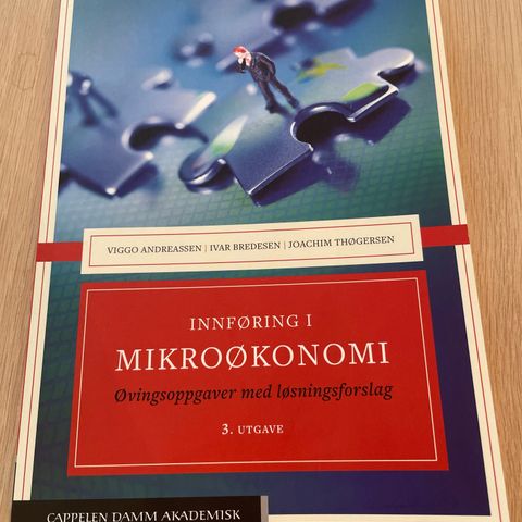 Innføring i mikroøkonomi - øvingsoppgaver