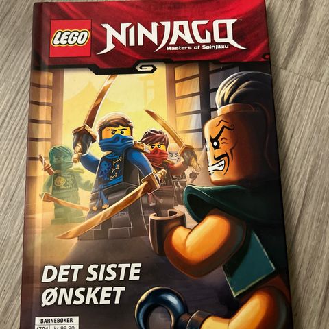 Ninjago lego bok - det siste ønsket