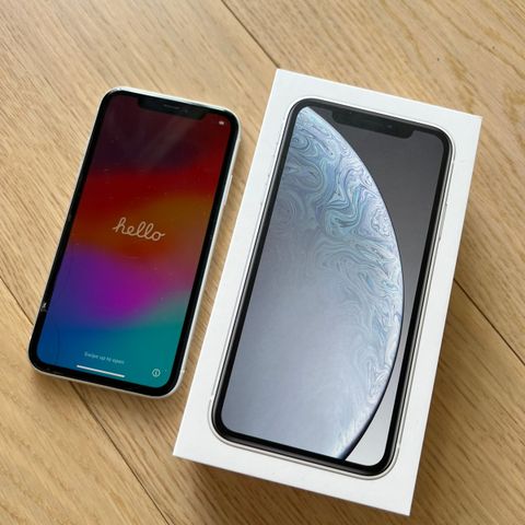 iPhone XR 128 GB Hvit