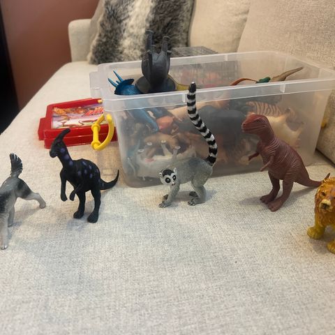 Dyr og dinosaurus figurer