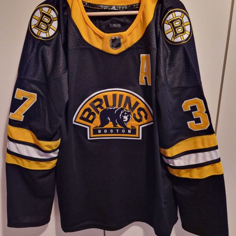 Boston Bruins NHL Patrice Bergeron replika drakt (52/L) til salgs