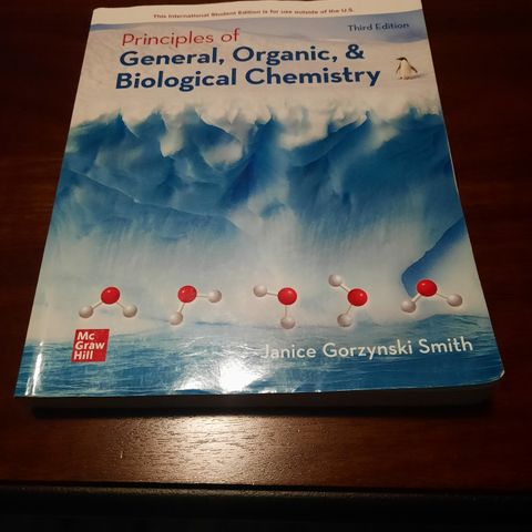 Principles of General, Organic & Biological Chemistry