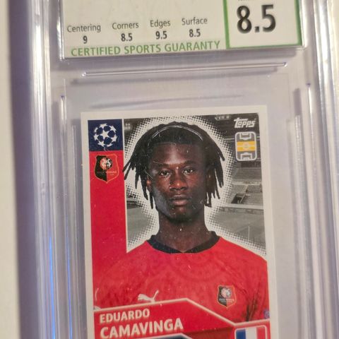 2020-21 Topps UEFA Champions League Stickers #REN 9 Eduardo Camavinga