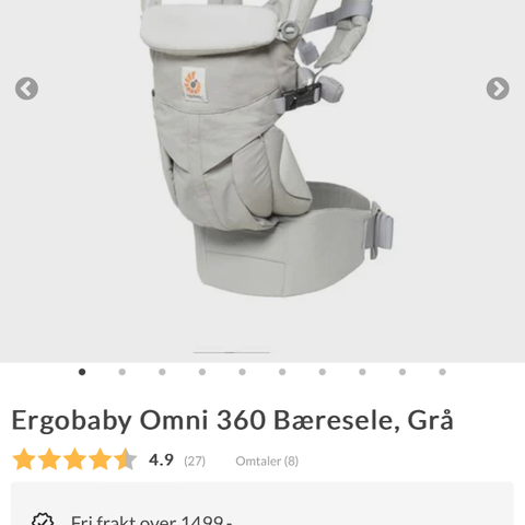 Bæresele ergobaby omni 360