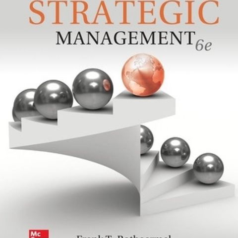 Strategic Management 6th edition Frank Rothaermel