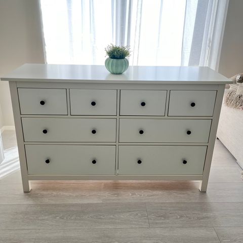 Hemnes Ikea Dobbel kommode 1000,-