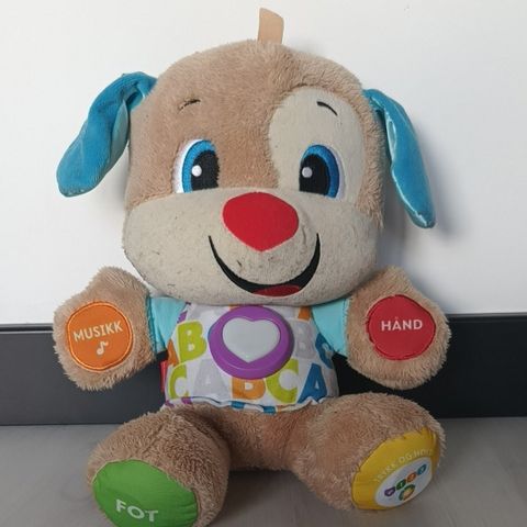 Fisher Price bamse med lyd og lys