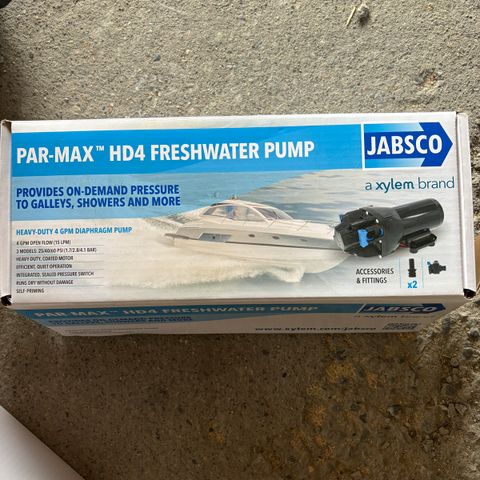 JABSCO vannpumpe 12v