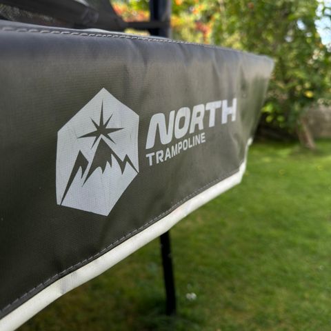 North Trampoline Explorer Stor Rektangulær 460 svart