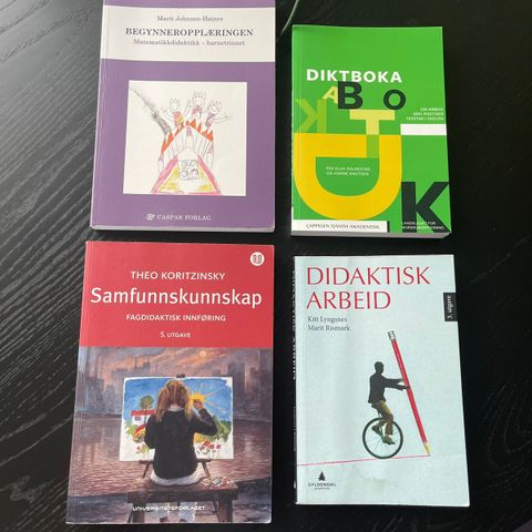 Pensum GLU 1-7 Matematikk, norsk, pedagogikk og samfunnsfag