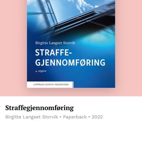 Straffegjennomføring