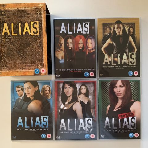 Alias - The Complete Collection Series 1-5