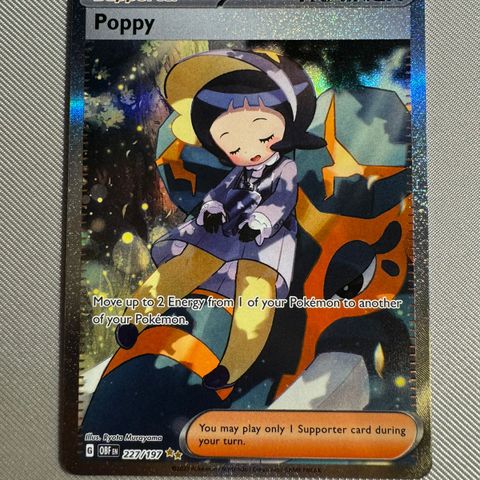 Poppy Full Art Obsidian Flames 227/197