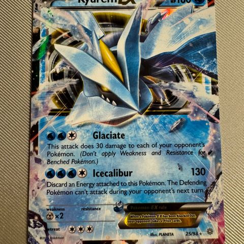 Kyurem EX XY Ancient Origins 25/98