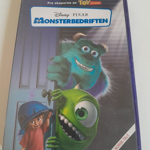 DVD-film: Monsterbedriften (Disney-Pixar)