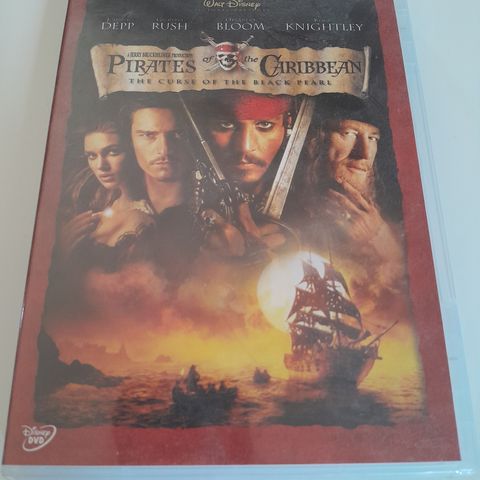 DVD-film: Pirates of the Caribbean