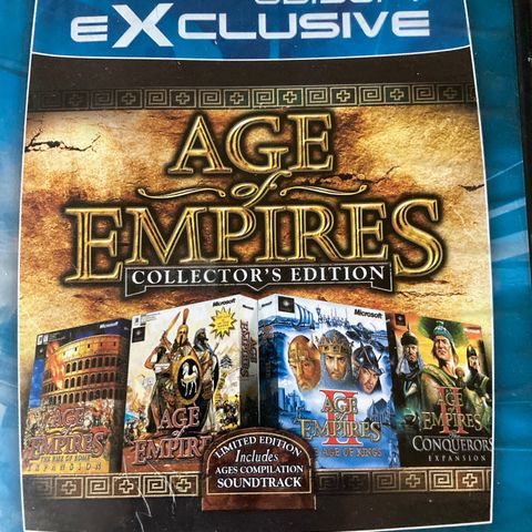 Age of Empires “Collectors edition” (PC)