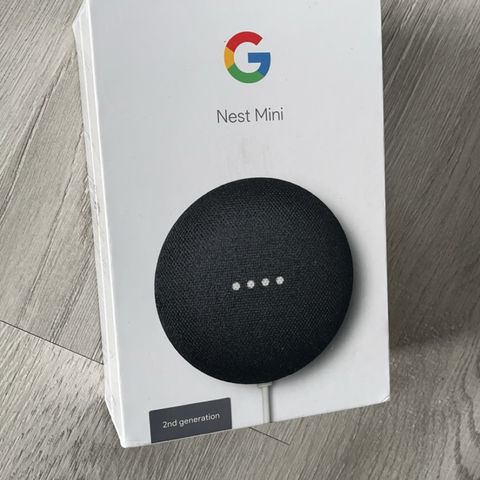 Google nest mini 2. generasjon