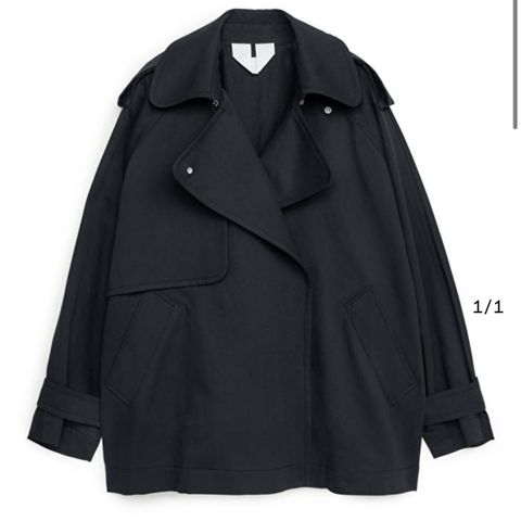 Arket kort trenchcoat