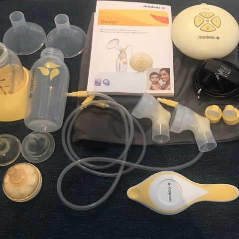 Medela Swing pumpe + manuell pumpe