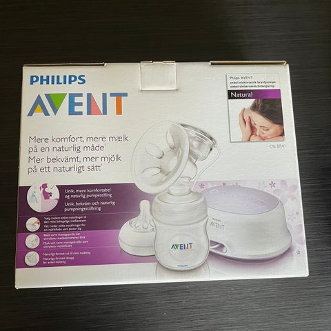 Philips Avent, enkel elektrisk brystpumpe