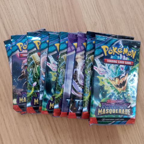 10stk Pokemon booster pack