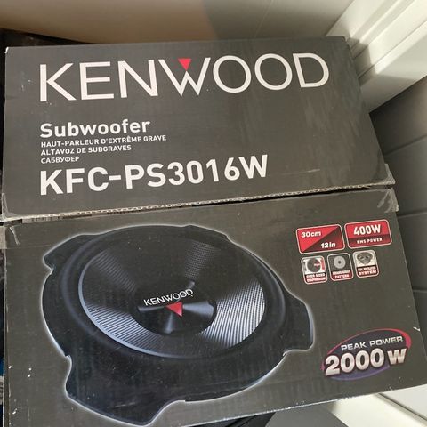 Subwoofer 12 " Kenwood