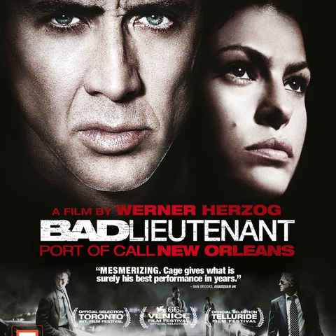 Bad Lieutenant: Port of Call New Orleans - 2K Blu-ray (forseglet)