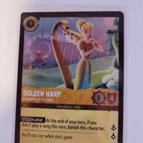 Lorcana golden harp