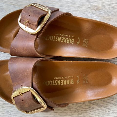 BIRKENSTOCK Madrid Big Buckle str 39 nye