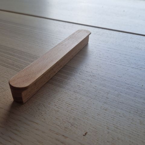 Kjøkken Håndtak Cabinet Handle Wood 128mm 20x