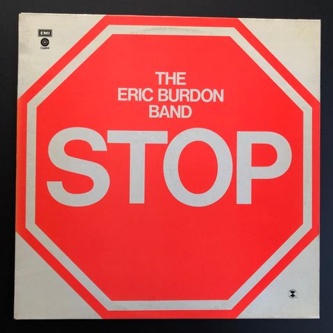 ERIC BURDON BAND "Stop" 1975 UK 1st press vinyl LP