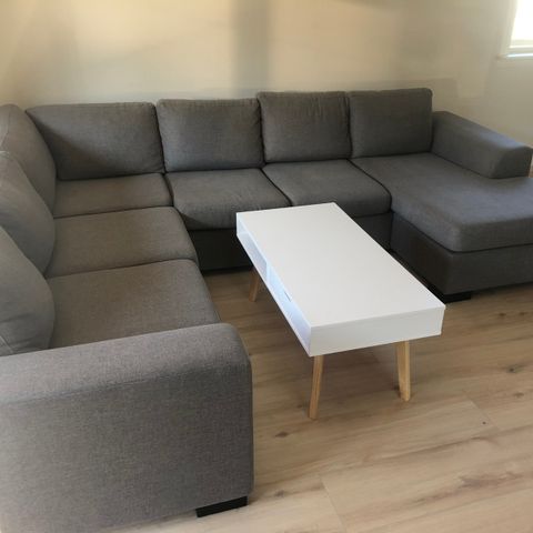 Stor u-sofa