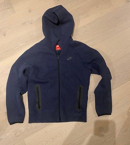 Nike Fleece Tech blå str S