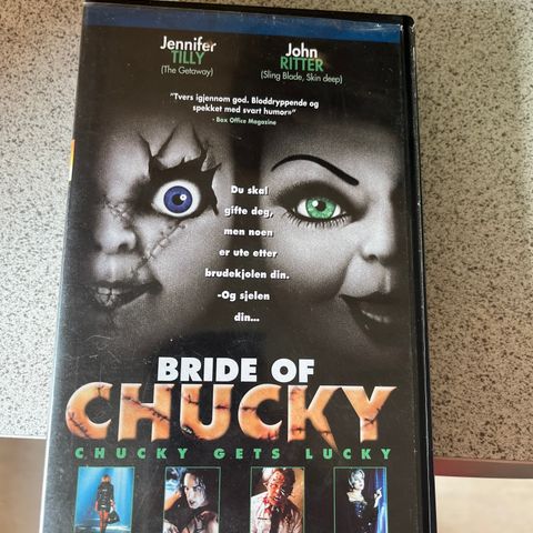 Bride of chucky vhs