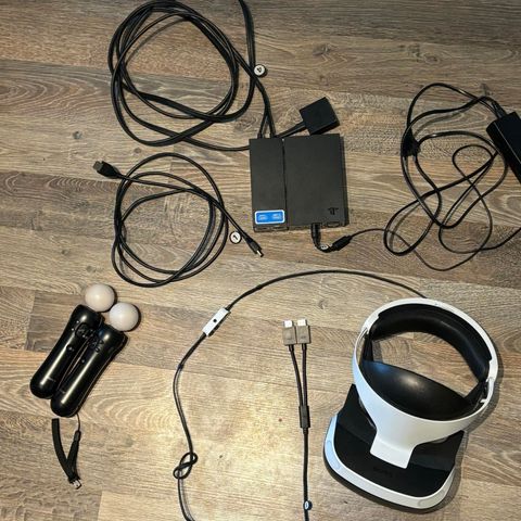 Playstation 4 VR med motion kontrollere