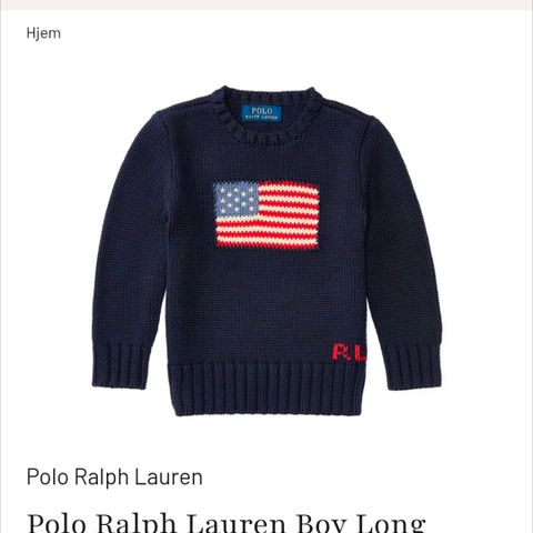 Polo Ralph Lauren Flag Sweater