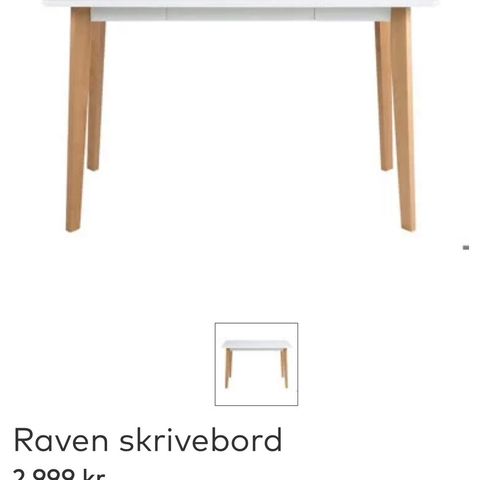 Godt brukt skrivebord