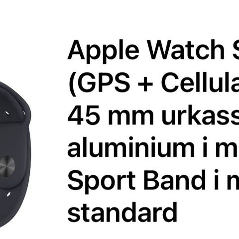 Apple Watch 8 tilslags