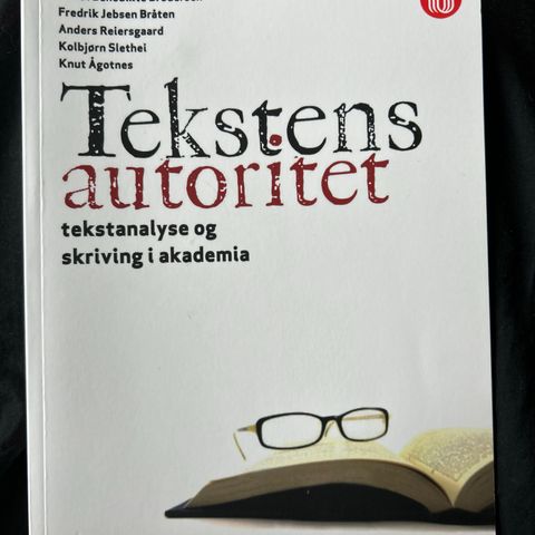 Ubrukt lærebok: «Tekstens autoritet»