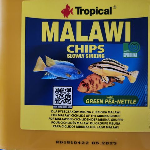 Tropical Malawi Chips Fiskemat Selges