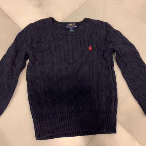 Polo Ralph Lauren strikkegenser str 6 år