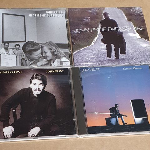 John Prine - CD Lot - 4 stk