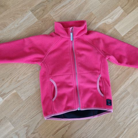 Polarn o pyret uteklær - vindfleece jakke pink str. 98