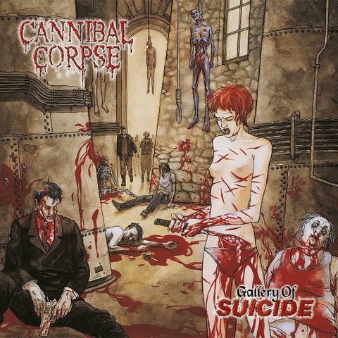 Cannibal Corpse - "Gallery Of Suicide" Vinyl Lp