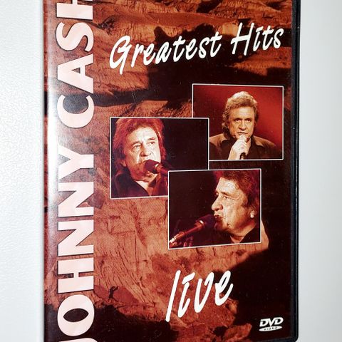 DVD.JOHNNY CASH.GREATEST HITS LIVE.