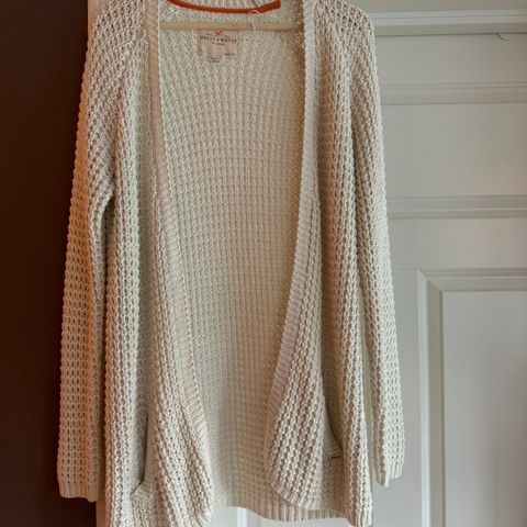 Cardigan Holy & White str m