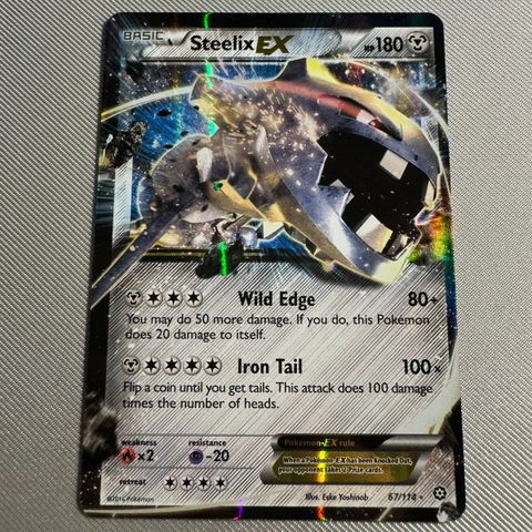 Steelix EX Steam Siege XY